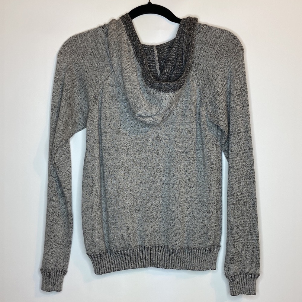 Hurley Gray Hooded knit Sweater - Picture 6 of 7